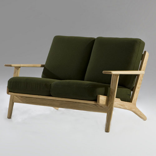 Replica Style GE 290 2 Seat Sofa by Hans J Wegner