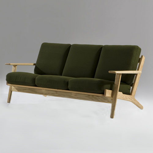 Replica Style GE 290 3 Seat Sofa by Hans J Wegner